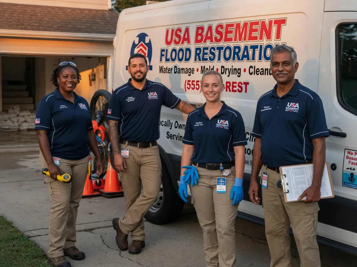 Basement Flood Cleanup company in Benedict, ND